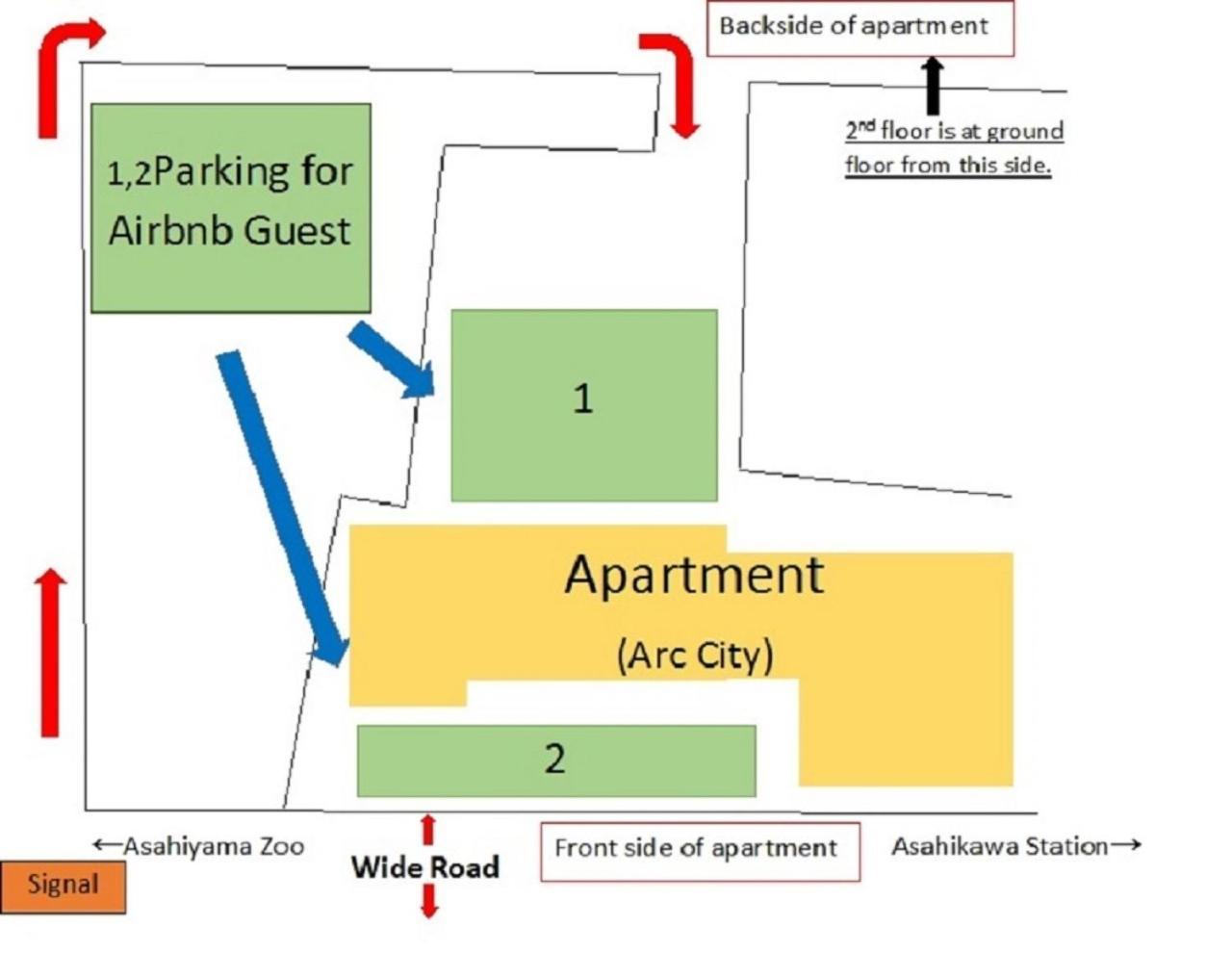 Ark City Asahikawa - Vacation STAY 8531 Bagian luar foto